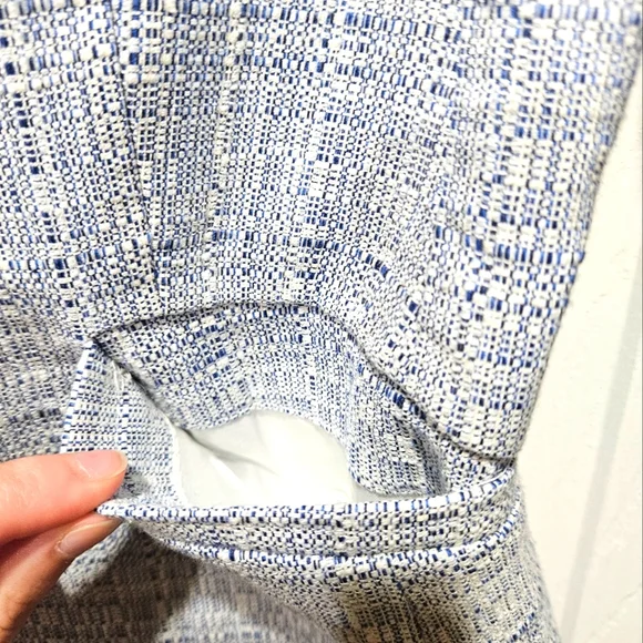 H&M Light Blue Woven Blazer - Picture 7 of 8